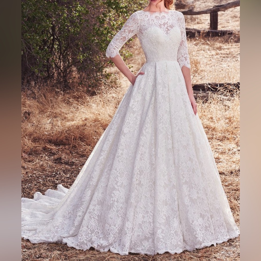 Maggie Sottero Cordelia Wedding Gown Sz. 16 in Ivory